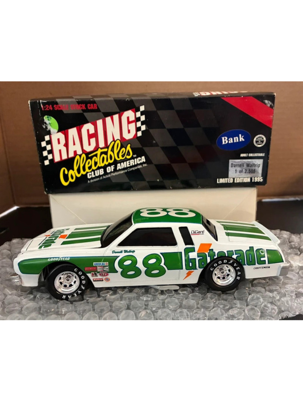 Darrell, Walter up number 88 collectible bank